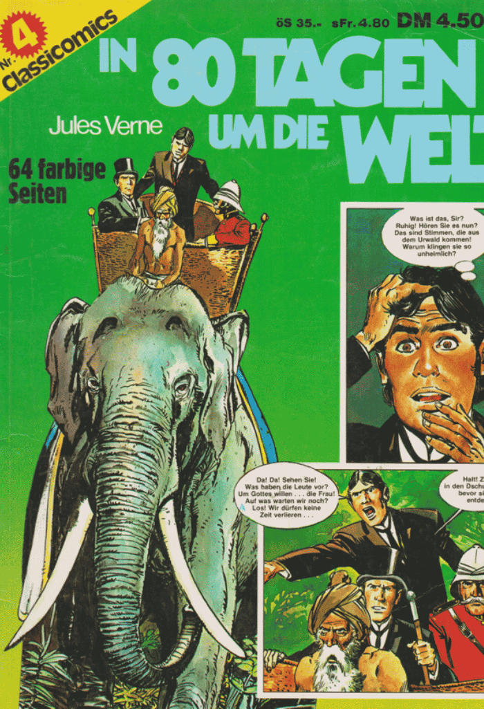 Classicomics Softcover (Deutsch) - Beispielfoto